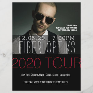 Muziek, boek, rondleiding, band, Auteur Flyer