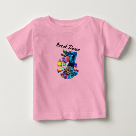 Muziek - Break Dance Baby T-Shirt (Voorkant)