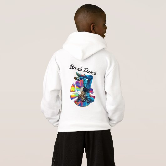 Muziek - Break Dance Hoodie (Achterkant volledig)