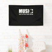 Muziek Brengt Mensen Samen Spandoek (Insitu)