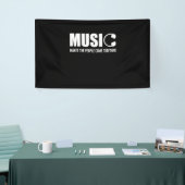 Muziek Brengt Mensen Samen Spandoek (Beurs)