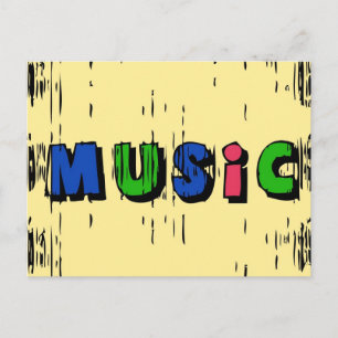 Muziek Briefkaart