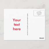 Muziek Briefkaart (Achterkant)