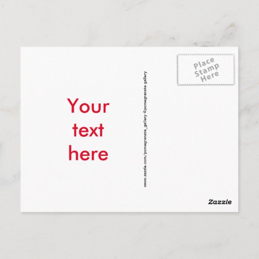 Muziek Briefkaart (Achterkant)