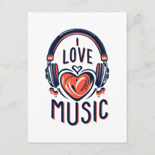 muziek briefkaart