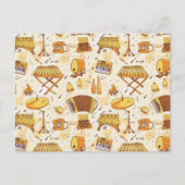 muziek briefkaart (Voorkant)