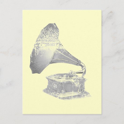 muziek briefkaart (Voorkant)