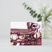 Muziek Briefkaart (Staand voorkant)