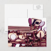 Muziek Briefkaart (Voorkant / Achterkant)