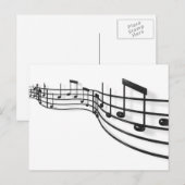 Muziek briefkaart 14 (Voorkant / Achterkant)