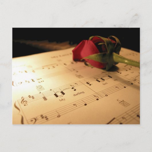 Muziek briefkaart 28 (Voorkant)