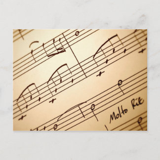Muziek briefkaart 3