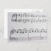 Muziek briefkaart 32 (Voorkant / Achterkant)