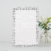 Muziek Briefpapier (Staand voorkant)