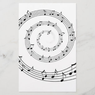 Muziek Briefpapier
