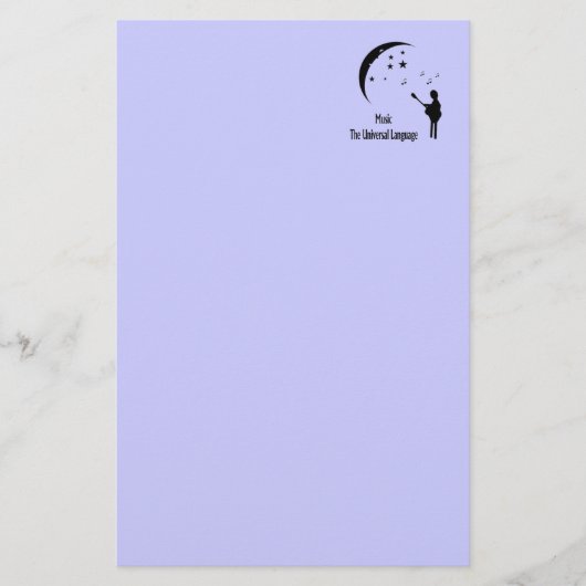 Muziek Briefpapier (Voorkant)