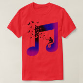 Muziek Bugel T-shirt (Design voorkant)