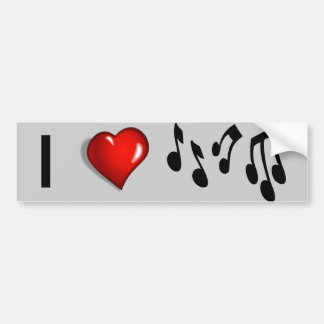 Muziek Bumpersticker