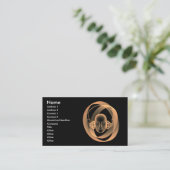 muziek_business_2 visitekaartje (Staand voorkant)