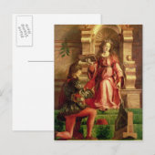 Muziek, c.1480 briefkaart (Voorkant / Achterkant)