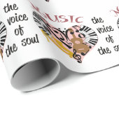 Muziek Cadeaupapier (Rol Hoek)