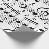 Muziek Cadeaupapier (Hoek)