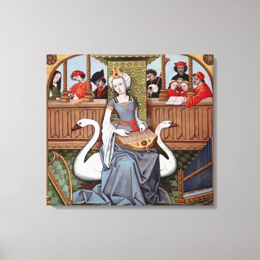 Muziek Canvas Afdruk (Voorkant)