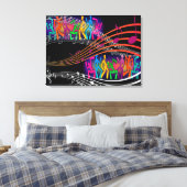 Muziek Canvas Afdruk (Insitu (Slaapkamer))