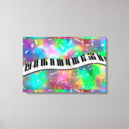 Muziek Canvas Afdruk
