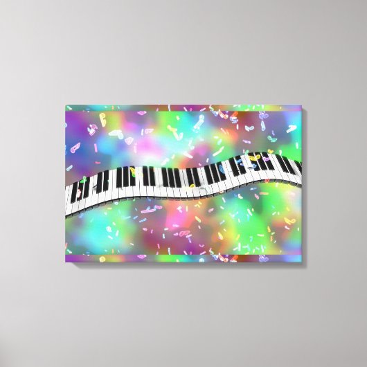 Muziek Canvas Afdruk (Voorkant)