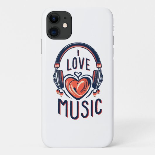 muziek Case-Mate iPhone case (Achterkant)