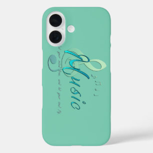 Muziek iPhone 16 Hoesje
