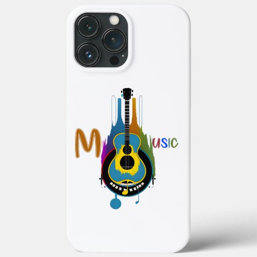 muziek Case-Mate iPhone case (Achterkant)