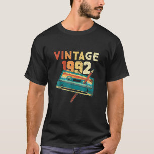 Muziek Cassette 30Th Birthday Gifts 30 T-shirt