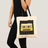 Muziek Cassette Canvas tas (Voorkant (product))