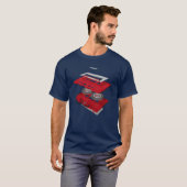 Muziek Cassette jongen T-shirt (Voorkant volledig)