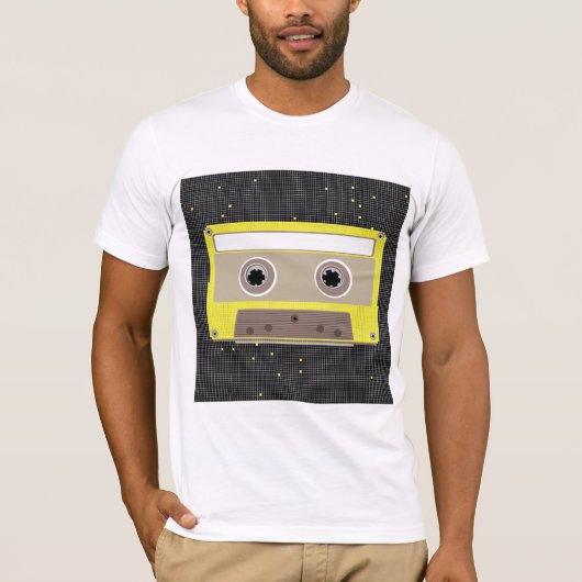 Muziek Cassette Mannen T-shirt (Voorkant)