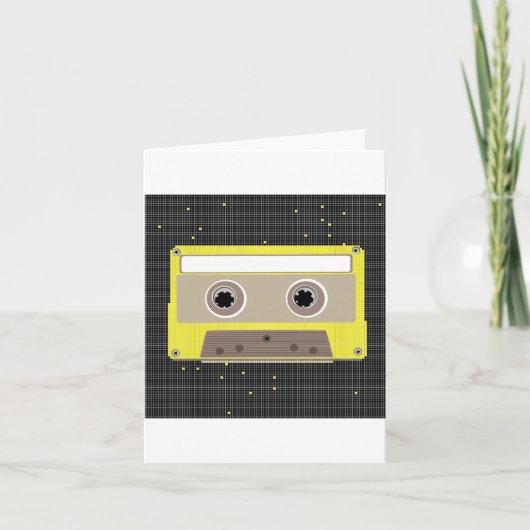 Muziek cassette notitiekaarten (Voorkant)
