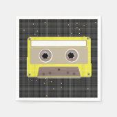 Muziek Cassette Papieren servetten (Voorkant)