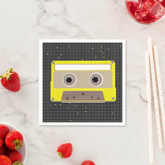 Muziek Cassette Papieren servetten