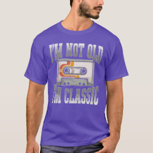 Muziek Cassette Vintage Rock Klassieke Auto's vrie T-shirt