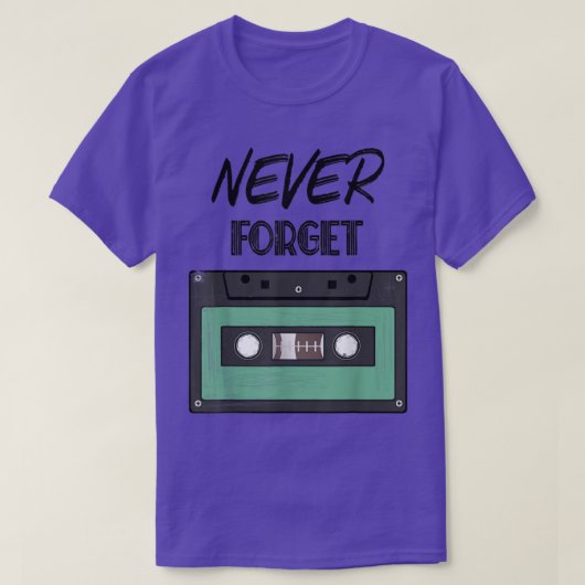 Muziek Cassettebandje - 80-90  Retro Gear T-shirt (Design voorkant)