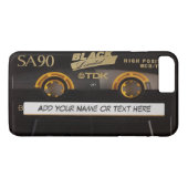  muziek Cassettebandje Case-Mate iPhone Case (Achterkant (Horizontaal))