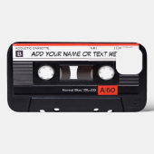  muziek Cassettebandje Case-Mate iPhone Case (Achterkant (horizontaal))