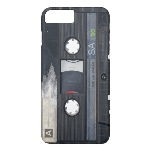  muziek Cassettebandje Case-Mate iPhone Case (Achterkant)