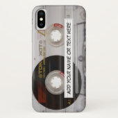  muziek Cassettebandje Case-Mate iPhone Case (Achterkant)