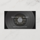 muziek Cassettebandje Visitekaartje (Achterkant)