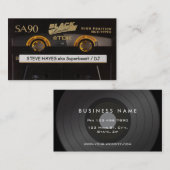  muziek Cassettebandje Visitekaartje (Voorkant / Achterkant)