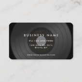  muziek Cassettebandje Visitekaartje (Achterkant)