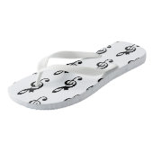 Muziek Cat Clef Teenslippers (Schuin)